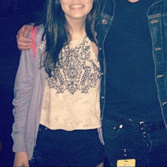 Urban Outfitters Ecote geometric top - Picture 2 of 6